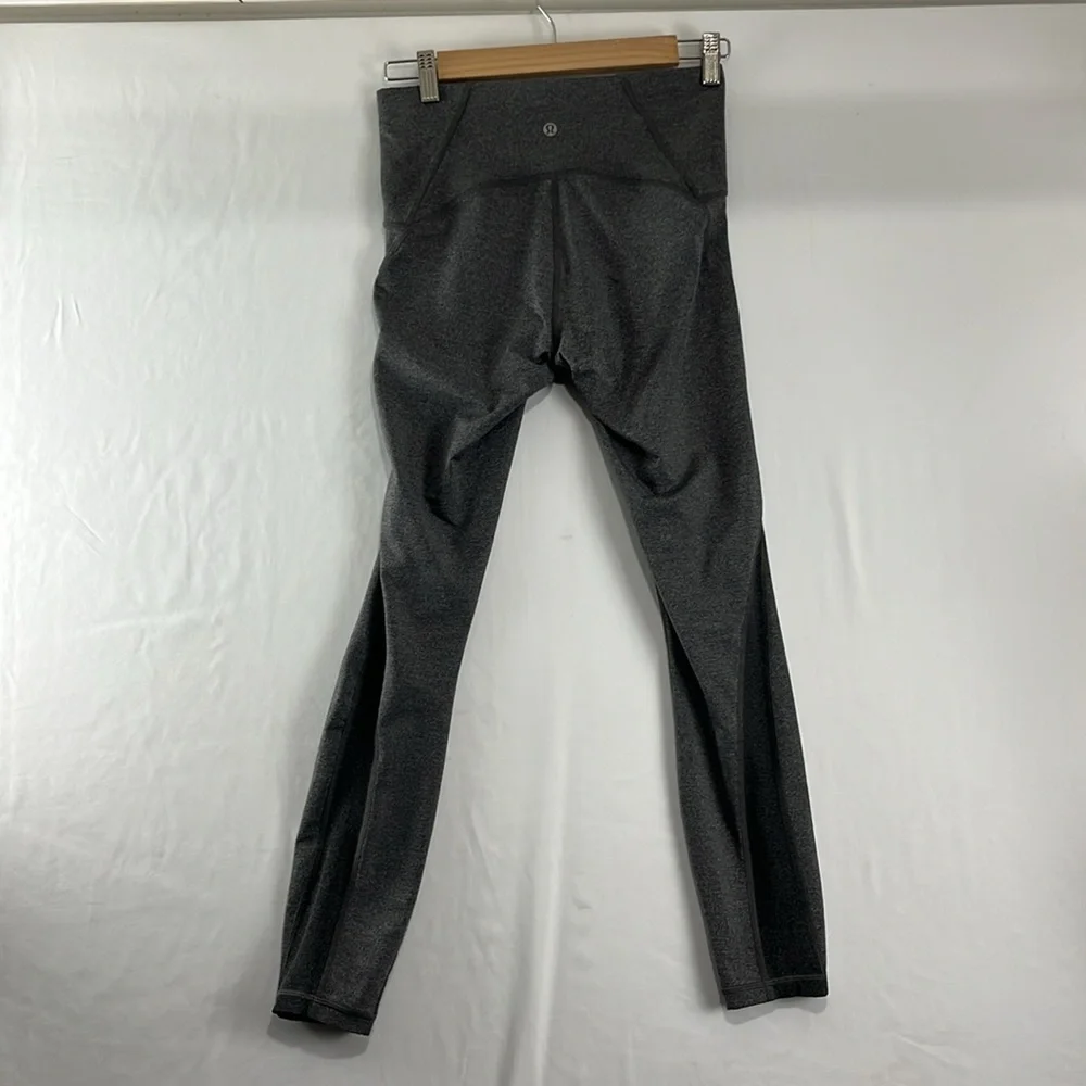 Lululemon Train Times 7/8 Pant in Heathered Black - Picture 6 of 8